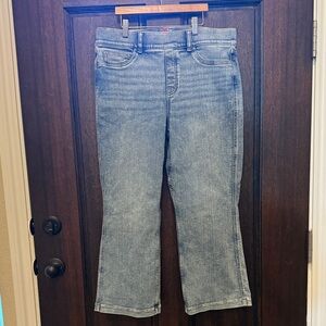 SPANX Light Blue Flare Jeans